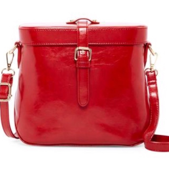 Pink Haley Handbags - New Bright Wine Red Vintage Style Crossbody